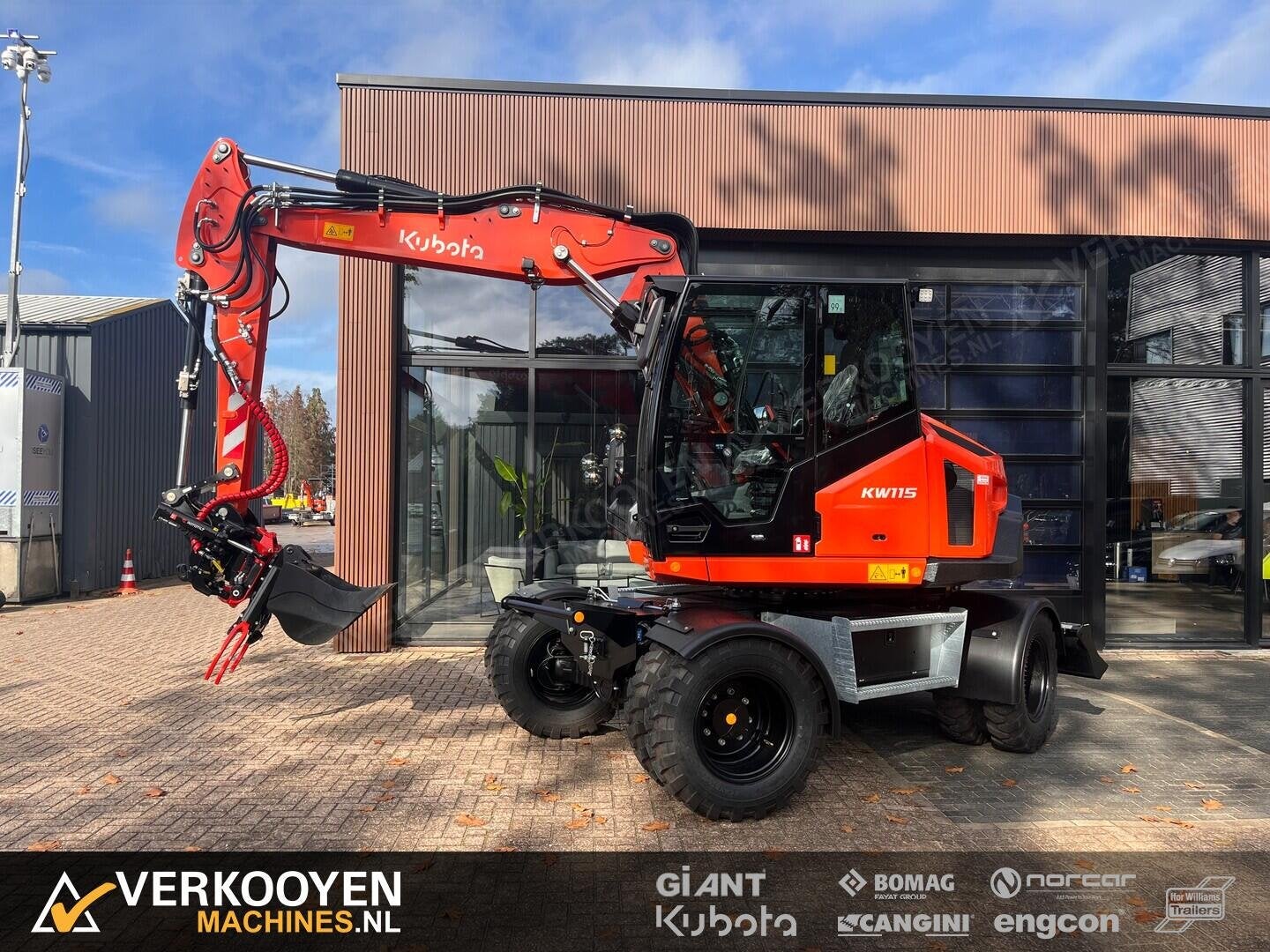 2026 Kubota KW115 ADV1308, Graafmachine