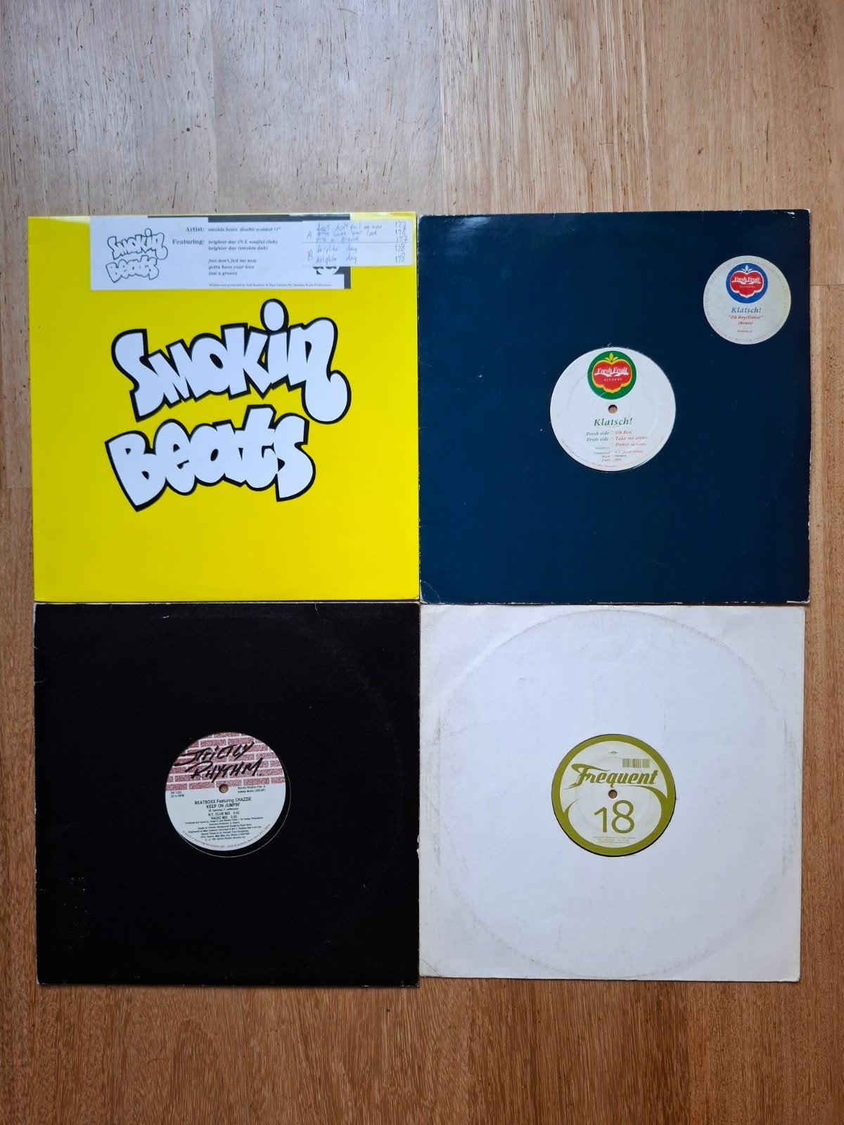 4 House platen. Club, Mellow, Techno, Progressive, Gebruikt, 1990 - 1999, Techno of Trance, Ophalen of Verzenden