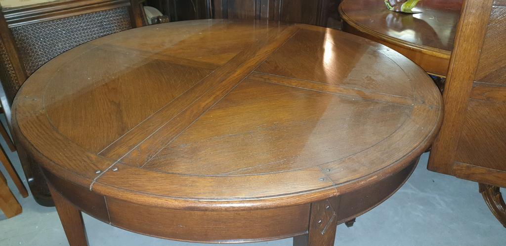Bannink jugendstil eetkamer tafel, Ophalen
