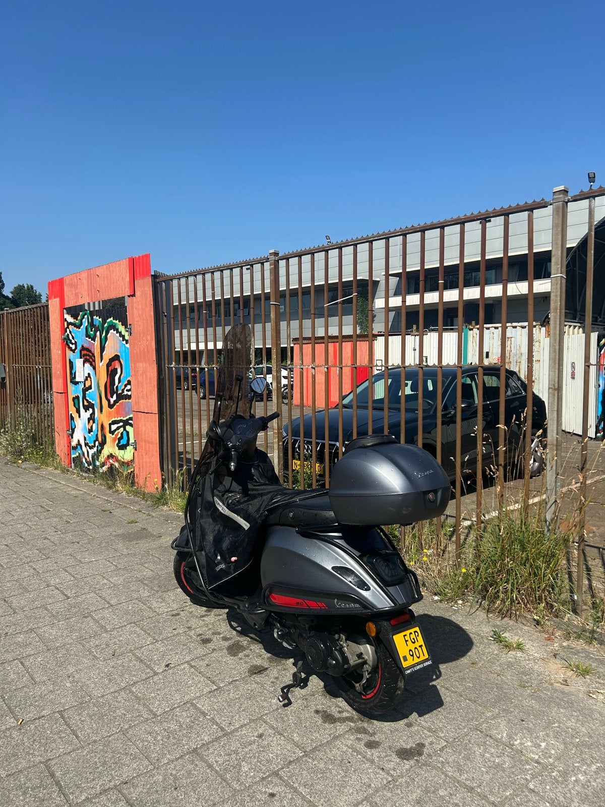 Vespa Sprint 2021 – Full Option – 50cc – E5, Ophalen, Gebruikt, Benzine, Vespa