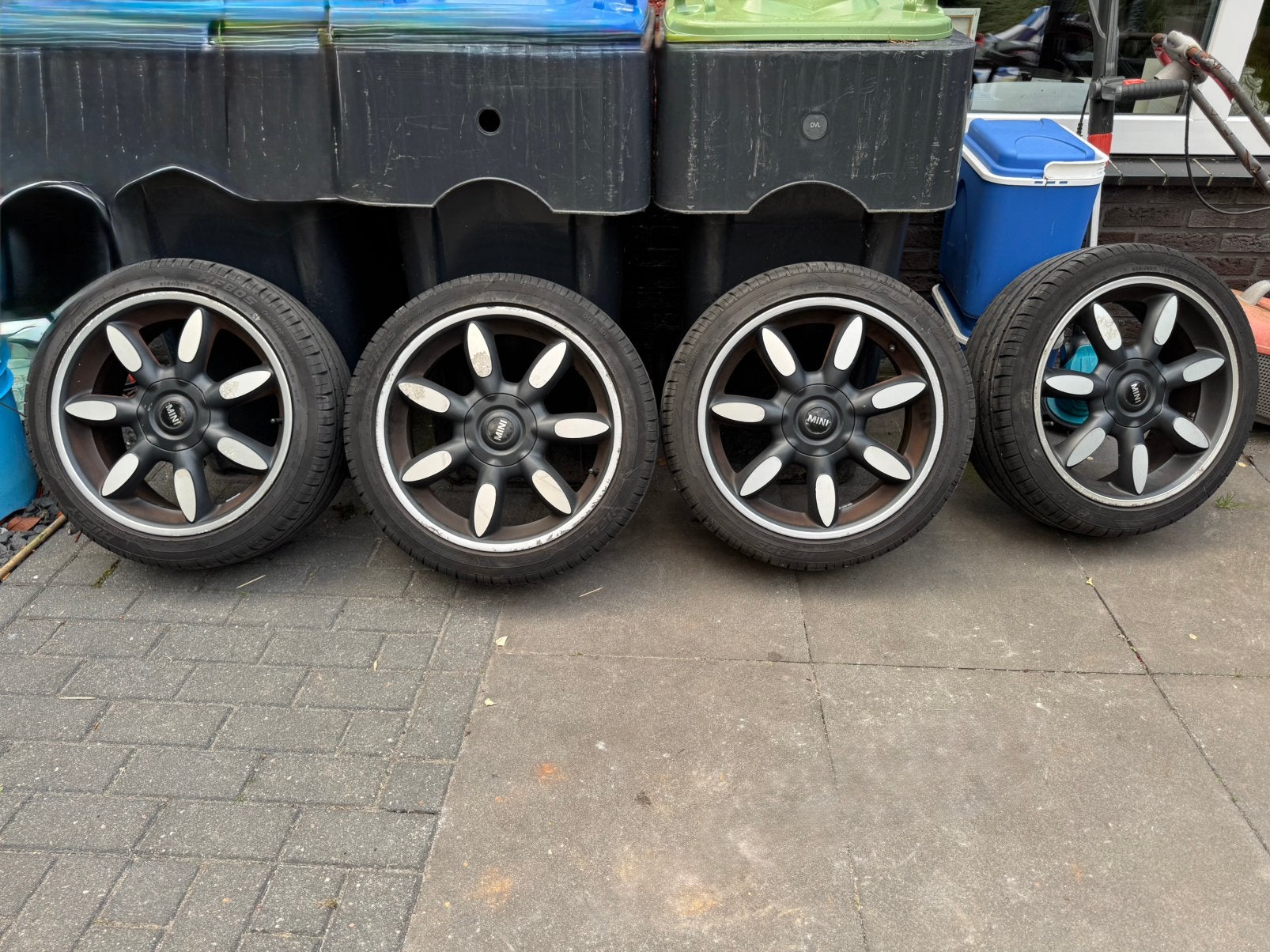 Velgen voor de Mini cabrio 1.6 R57 17”, Auto-onderdelen, Banden en Velgen, Ophalen, Velg(en), 17 inch, 205 mm