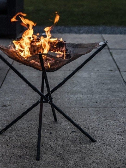 Opvouwbare firepit 50x50x56 cm van Gusta, Ophalen of Verzenden, Nieuw