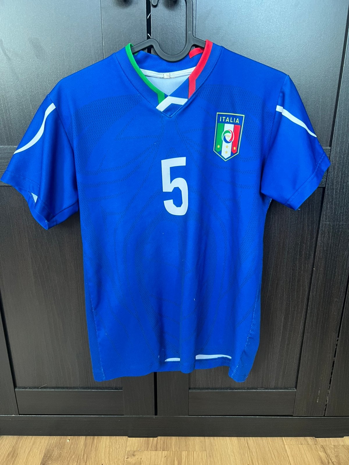 Italie Cannavaro voetbal shirt maat 164, Maat XS of kleiner, Ophalen of Verzenden, Zo goed als nieuw, Shirt