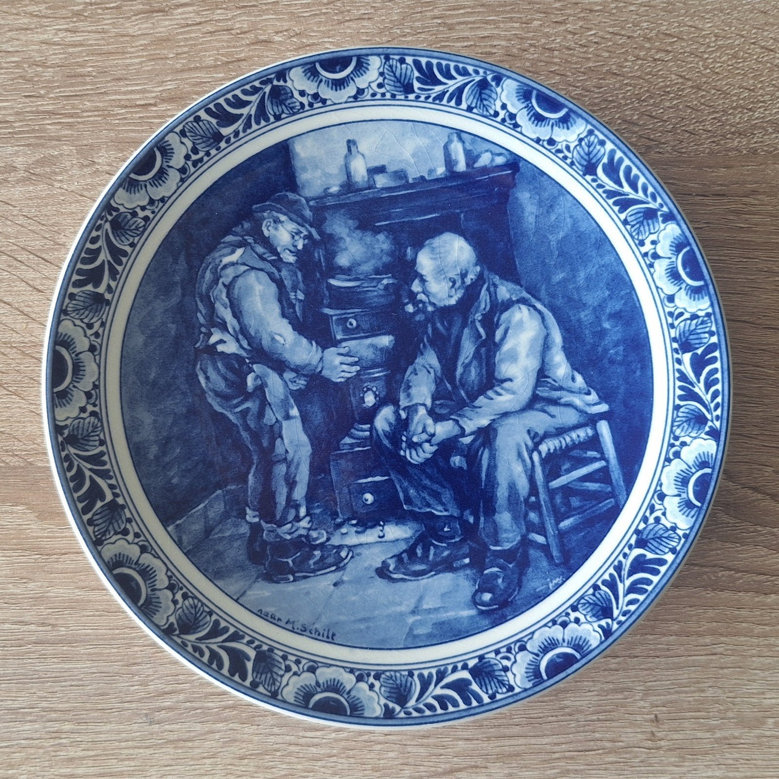 Delfts Blauw wandbord - Westraven Gelimiteerde oplage, Ophalen of Verzenden