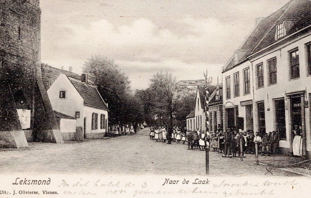 Lexmond, dorpsgezichten, Verzamelen, Ophalen of Verzenden, Voor 1920, Ongelopen, Utrecht