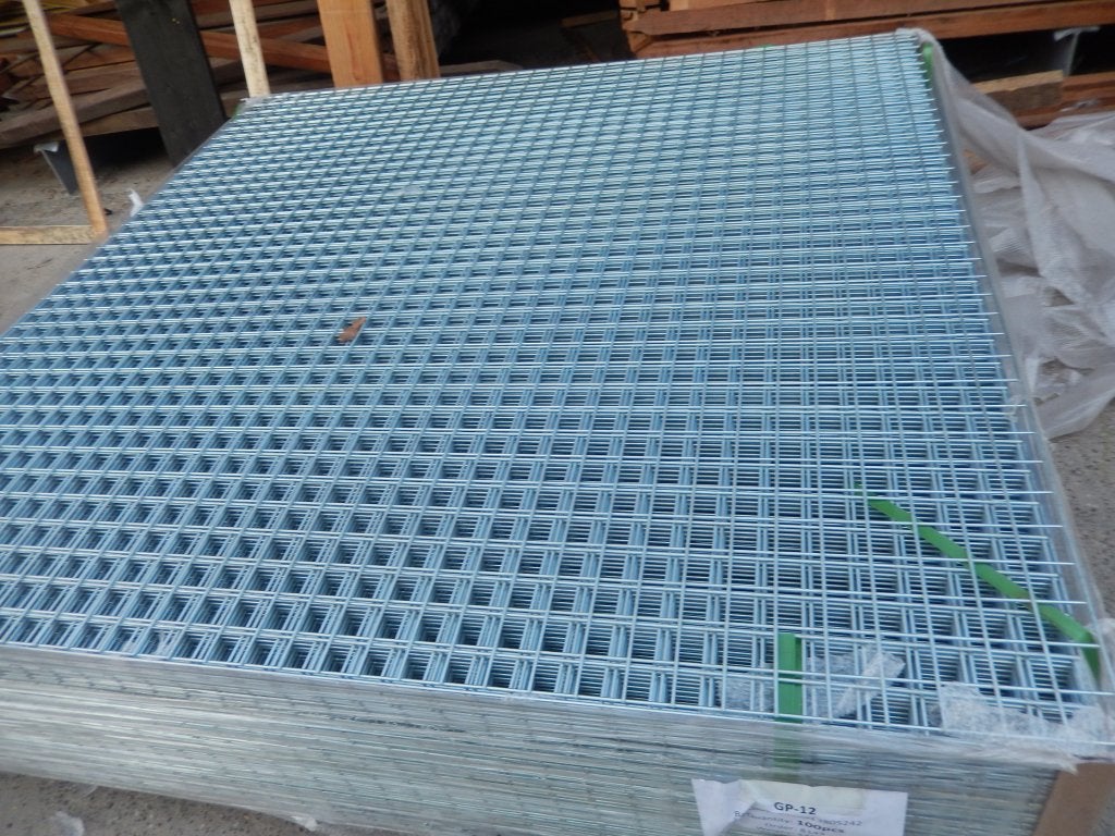 Draadmat betongaas bouwstaalmat gegalvaniseerd (*), Niet ingevuld, Staal, Niet ingevuld, Nieuw