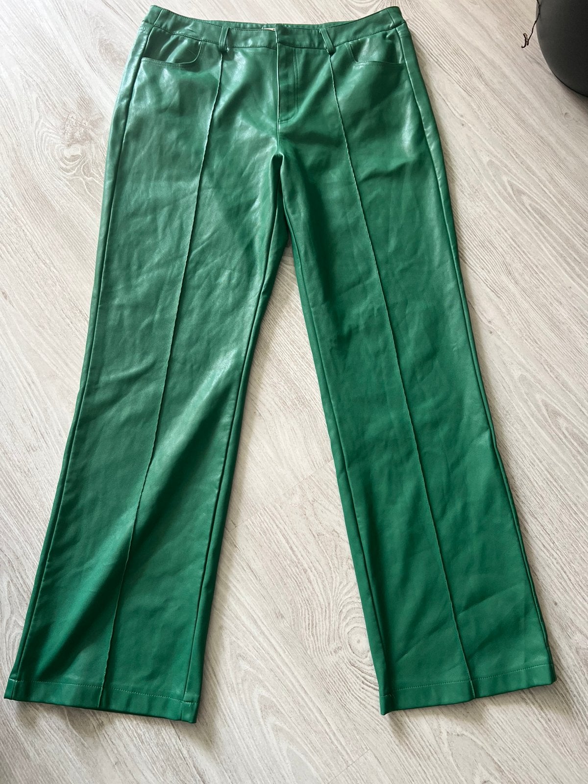 Groene broek, Maat 42/44 (L), Ophalen of Verzenden, Lang, Gedragen