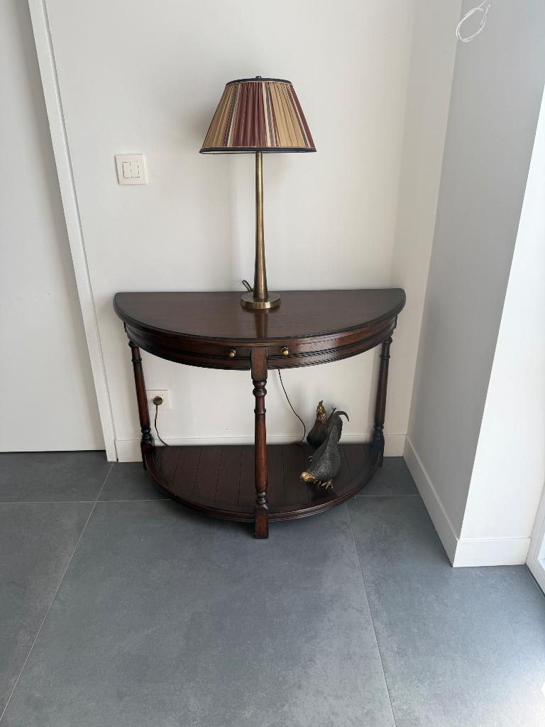 Sidetable, Huis en Inrichting, Tafels | Sidetables, Ophalen, 100 tot 150 cm, Zo goed als nieuw, Overige vormen