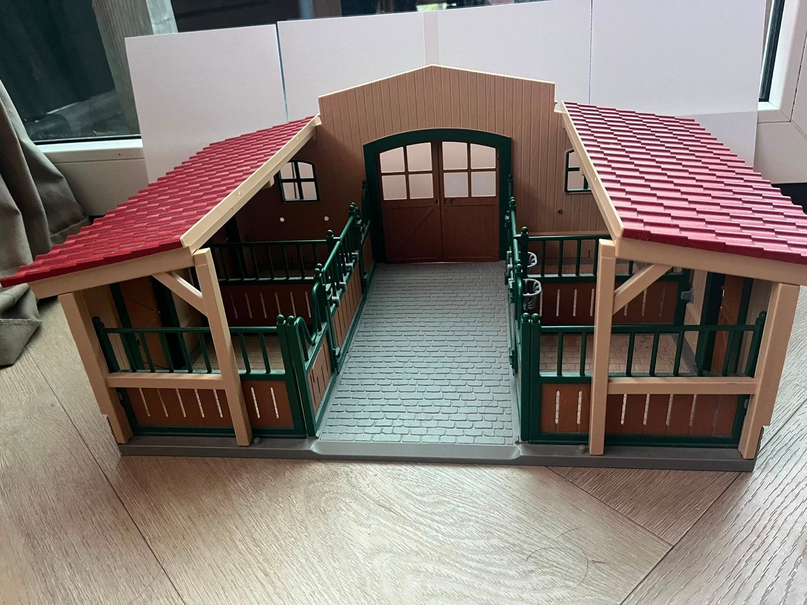 Grote Schleich paarden en stallen collectie, Ophalen, Gebruikt, Jongen of Meisje