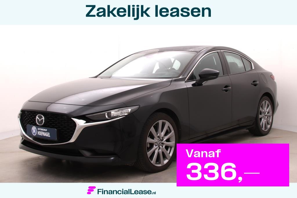 Mazda 3 2.0 e-SkyActiv-G M Hybrid 150 | Adaptive cruise cont, Voorwielaandrijving, 1998 cc, Stof, Gebruikt