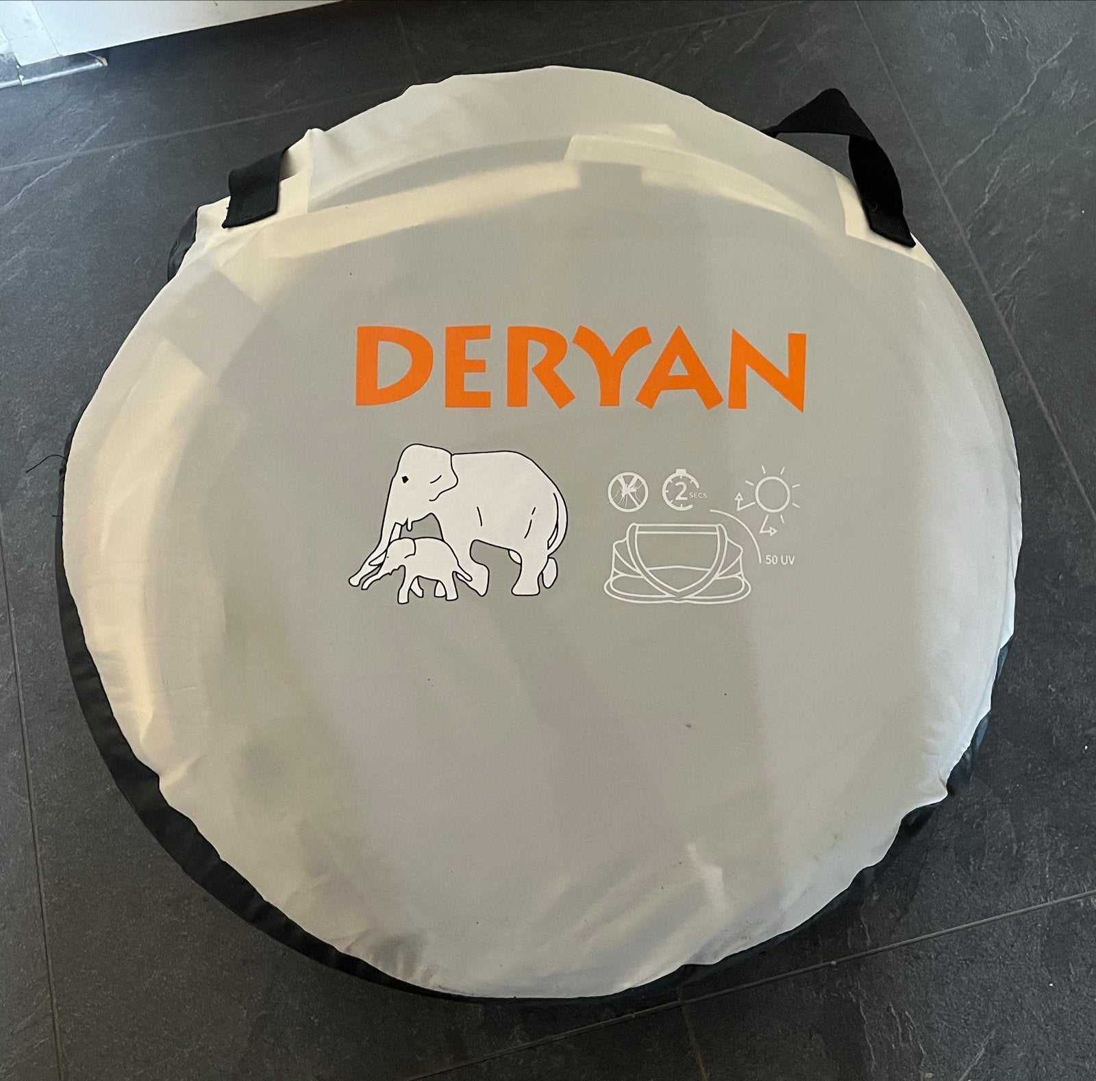 Deryan peuter tent/campingbedje incl matrasje, Ophalen, Zo goed als nieuw
