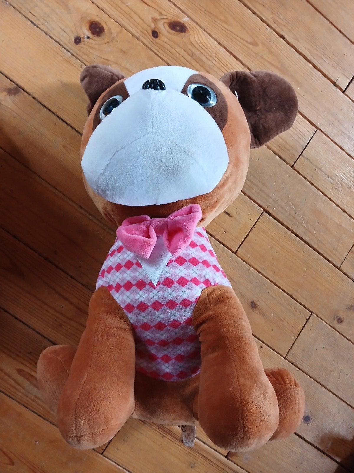 grote honden knuffel, Overige merken, Overige karakters, Zo goed als nieuw, Meerkleurig