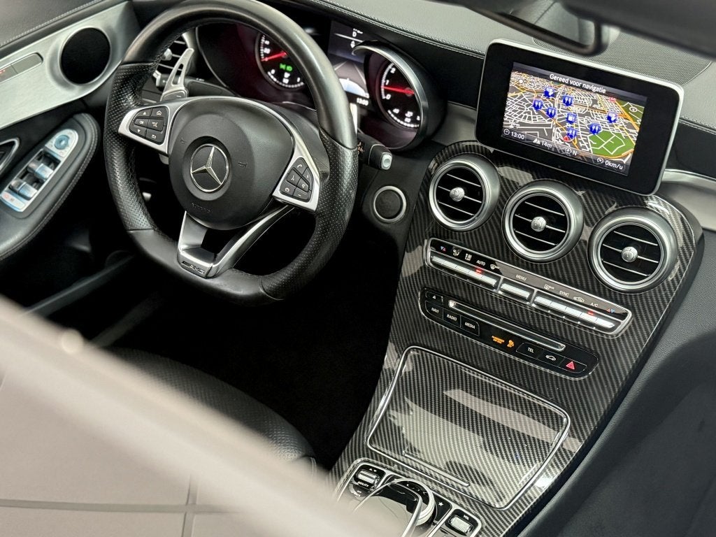 Mercedes-Benz C-Klasse C200 AMG 184PK AUT KEYLESS SCHUIFDAK, Automaat, Gebruikt, Euro 6, 1445 kg