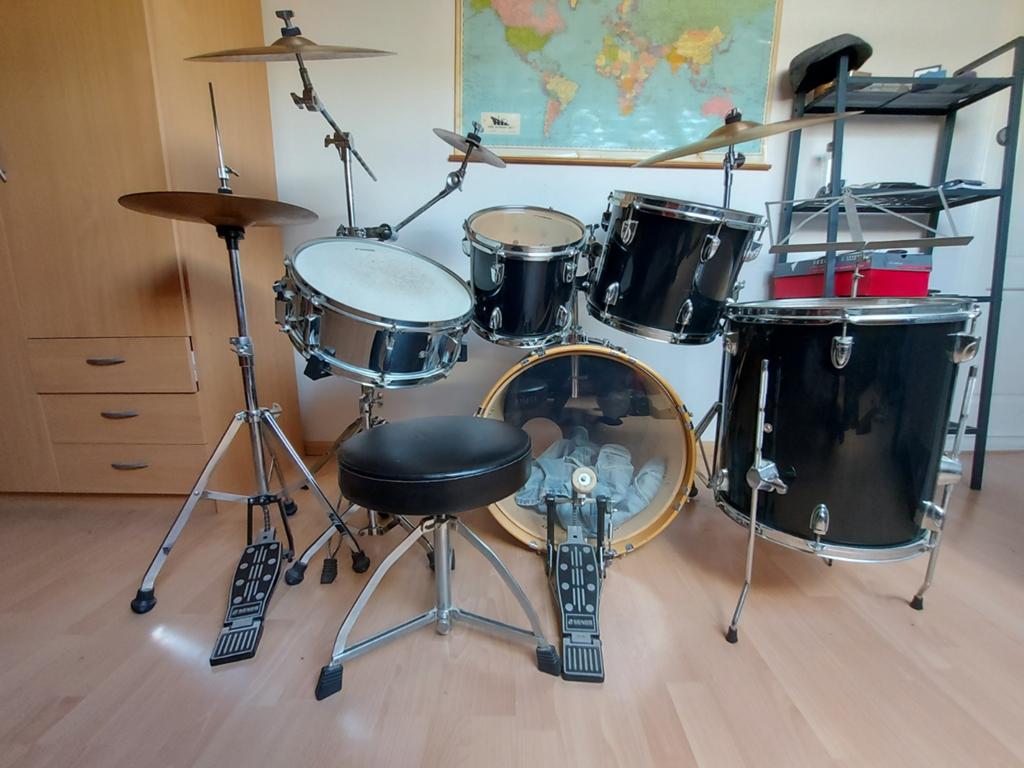 Sonor drumstel met Sabianbekkens, Ophalen, Gebruikt, Sonor