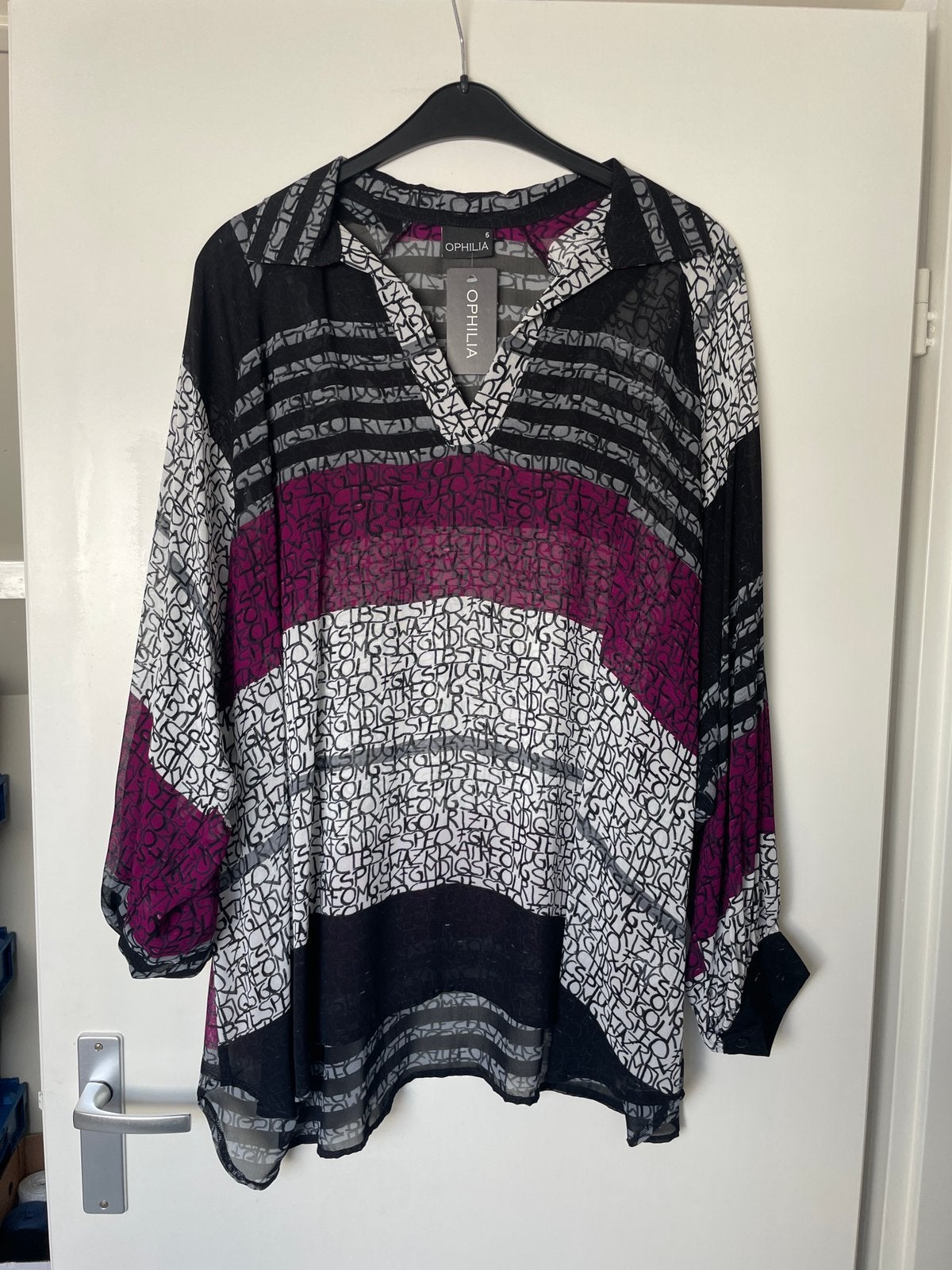 Nieuwe tuniek blouse Jane voile alfabet van ophilia 52/54, Overige kleuren, Blouse of Tuniek, Nieuw, Nvt