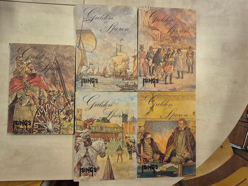 Gulden sporen geschiedenis boeken, Boeken, Gelezen, Verzenden, 15e en 16e eeuw, Isings