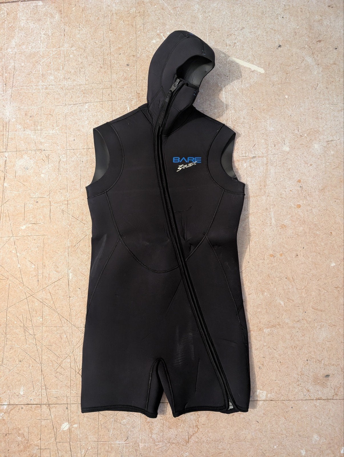 Bare S-flex 7mm wetsuit step in vest, Wetsuit, Bare, Ophalen of Verzenden, Zo goed als nieuw
