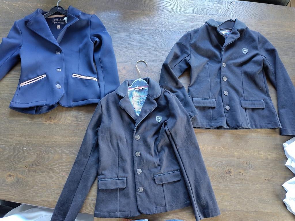 3x Paardrij jassen voor kinderen, Dieren en Toebehoren, Paardrijkleding, Ophalen of Verzenden, Overige soorten, Kinderen, Bovenkleding