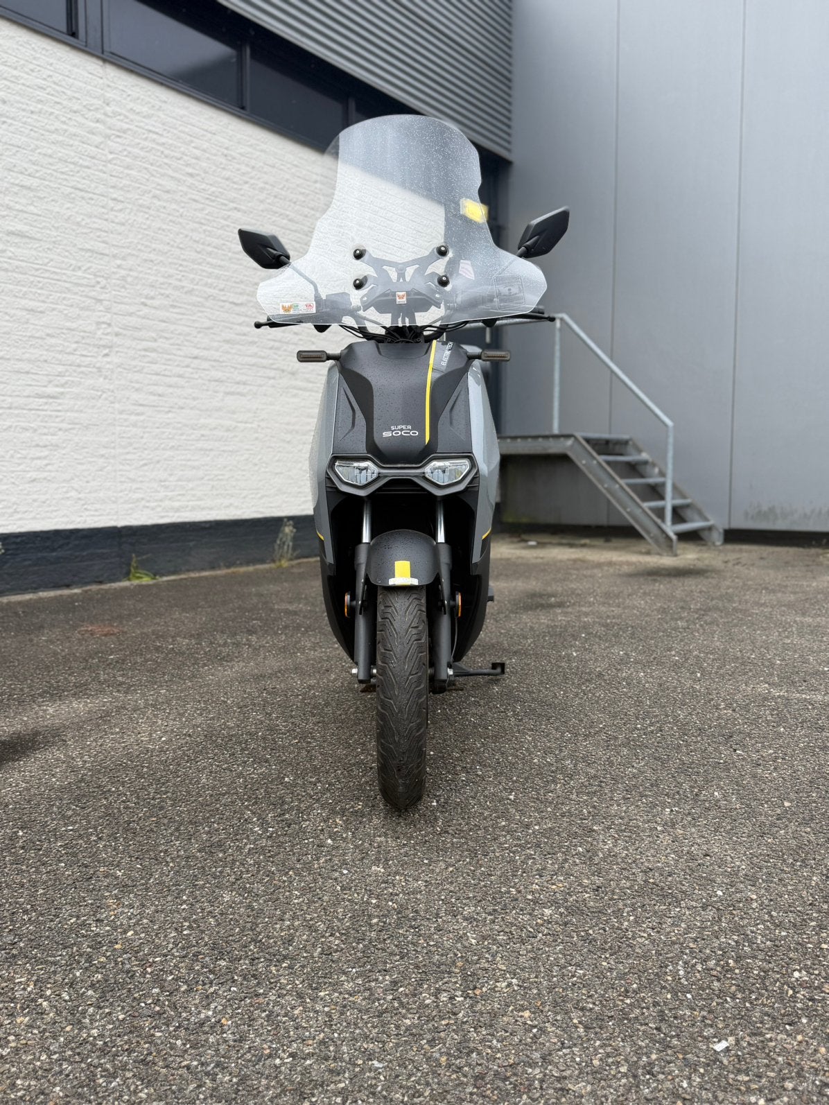 Super soco cpx, Ophalen, Maximaal 45 km/u, Elektrisch, Zo goed als nieuw