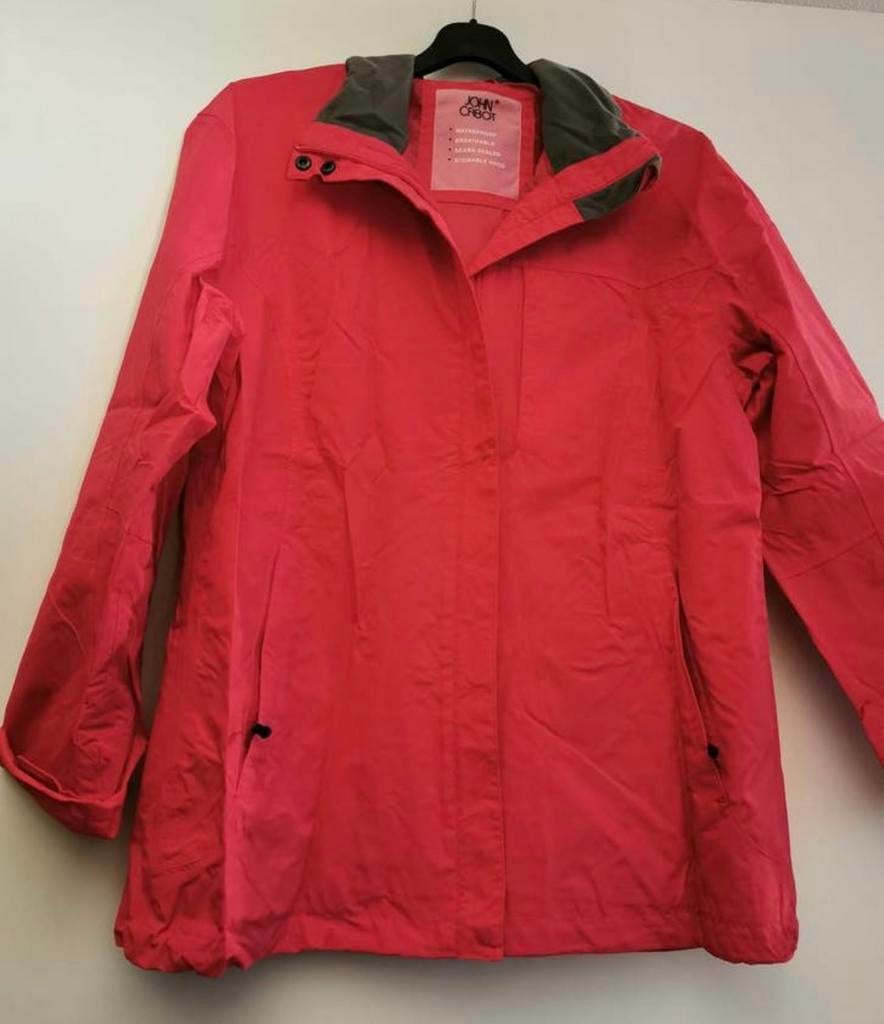 Nieuwe John Cabot Dames Jas - Waterdicht & Ademend - Roze L, Ophalen of Verzenden, Nieuw, Maat 42/44 (L), Roze