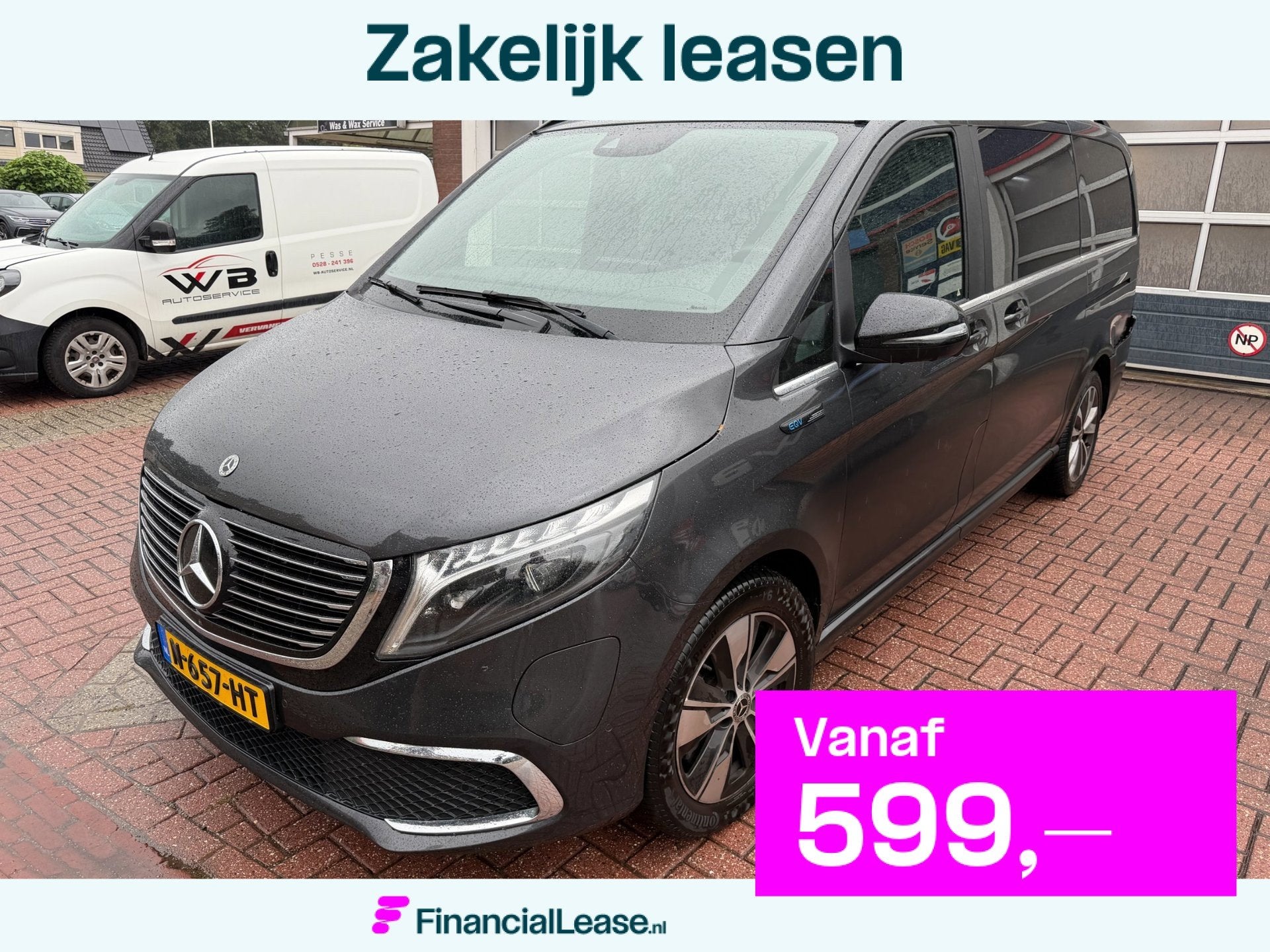 Mercedes-Benz EQV 300 L2 Business Solution Limited 90 kWh I, Gebruikt, 2535 kg, 7 stoelen, 204 pk