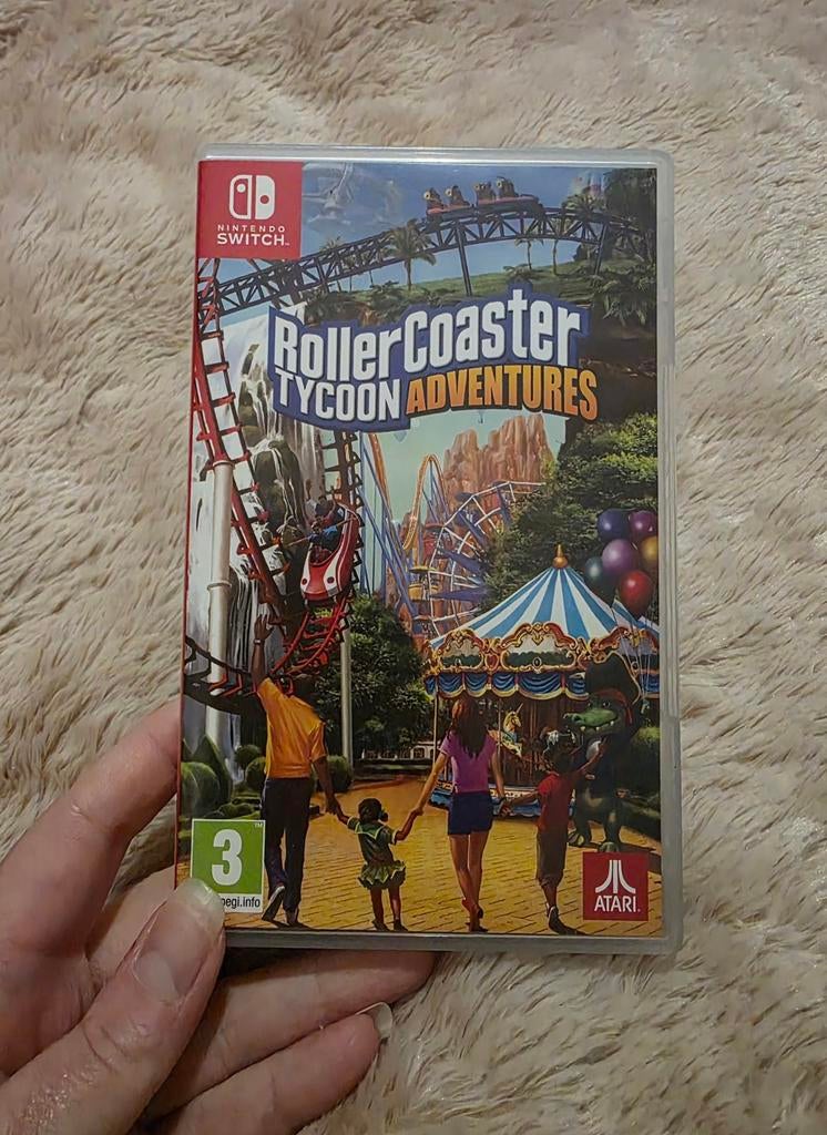 Rollercoaster tycoon adventures switch, Spelcomputers en Games, Games | Nintendo Switch, 1 speler, Ophalen of Verzenden, Zo goed als nieuw