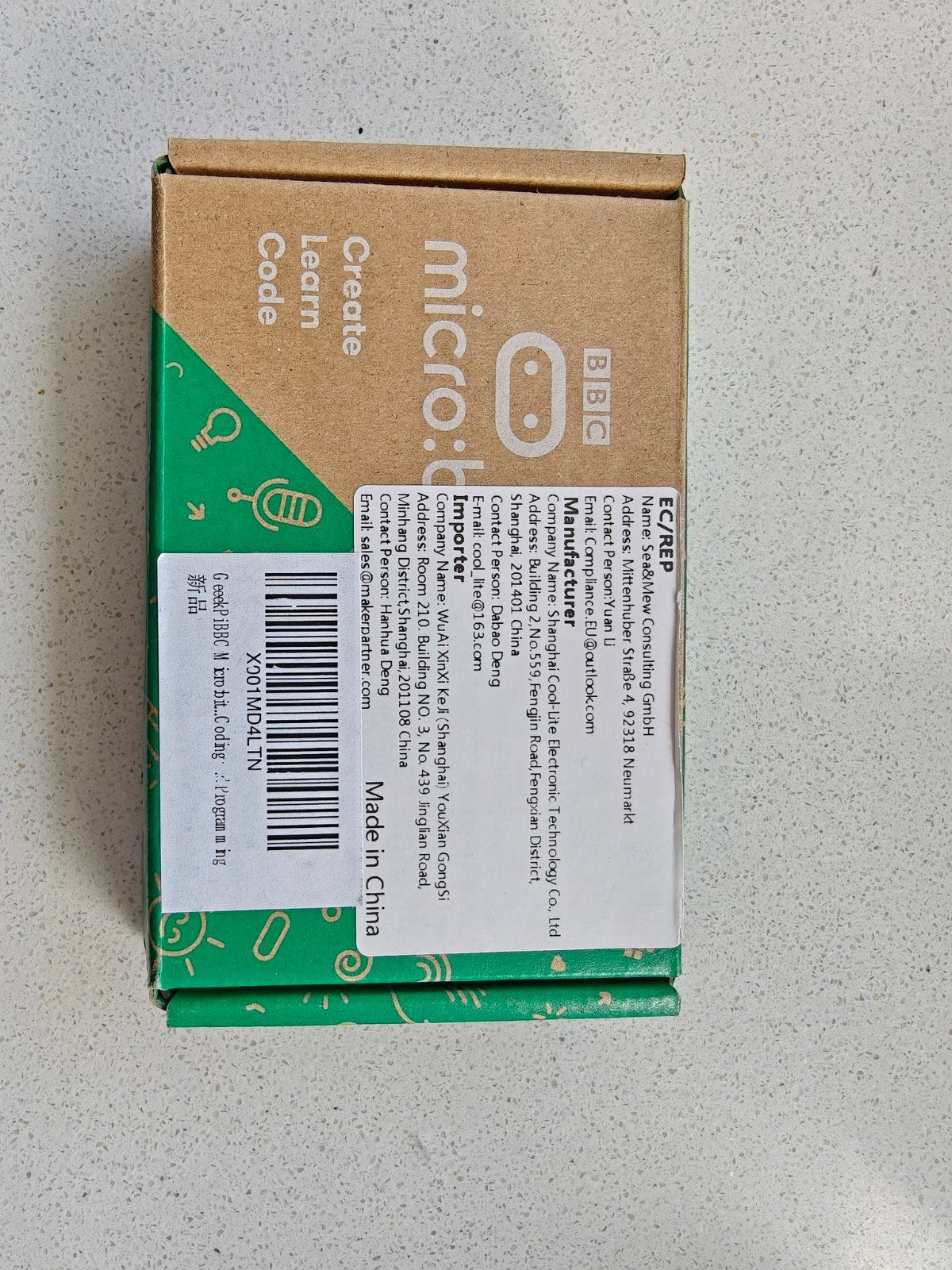 microbit V2 kit, Ophalen of Verzenden, Zo goed als nieuw