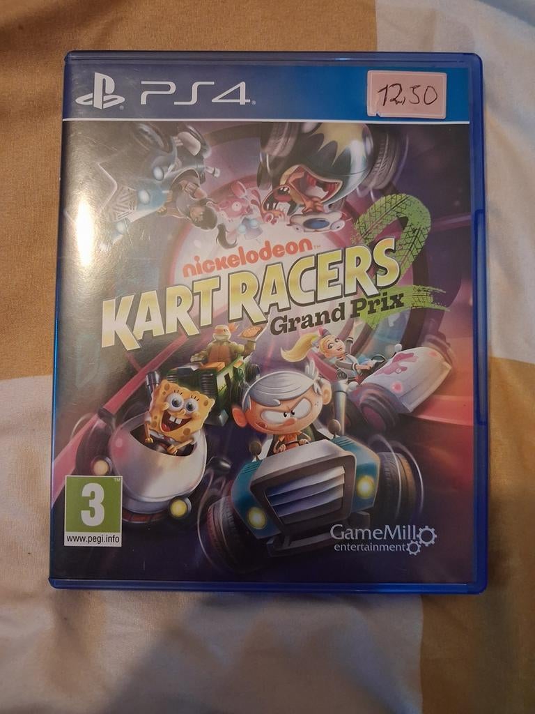 Nickelodeon Kart Racers 2: Grand Prix PS4, Ophalen, Racen en Vliegen, Eén computer, Zo goed als nieuw