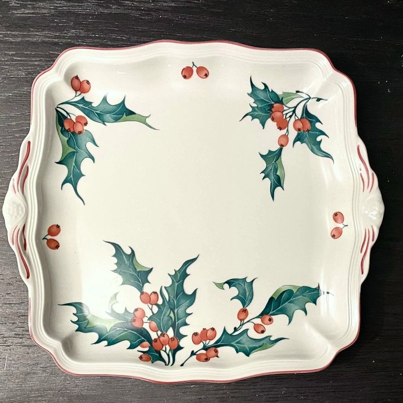 Villeroy & Boch Vitro Holly Vierkante.Schaal 22 x 24,5 cm, Ophalen of Verzenden, Zo goed als nieuw