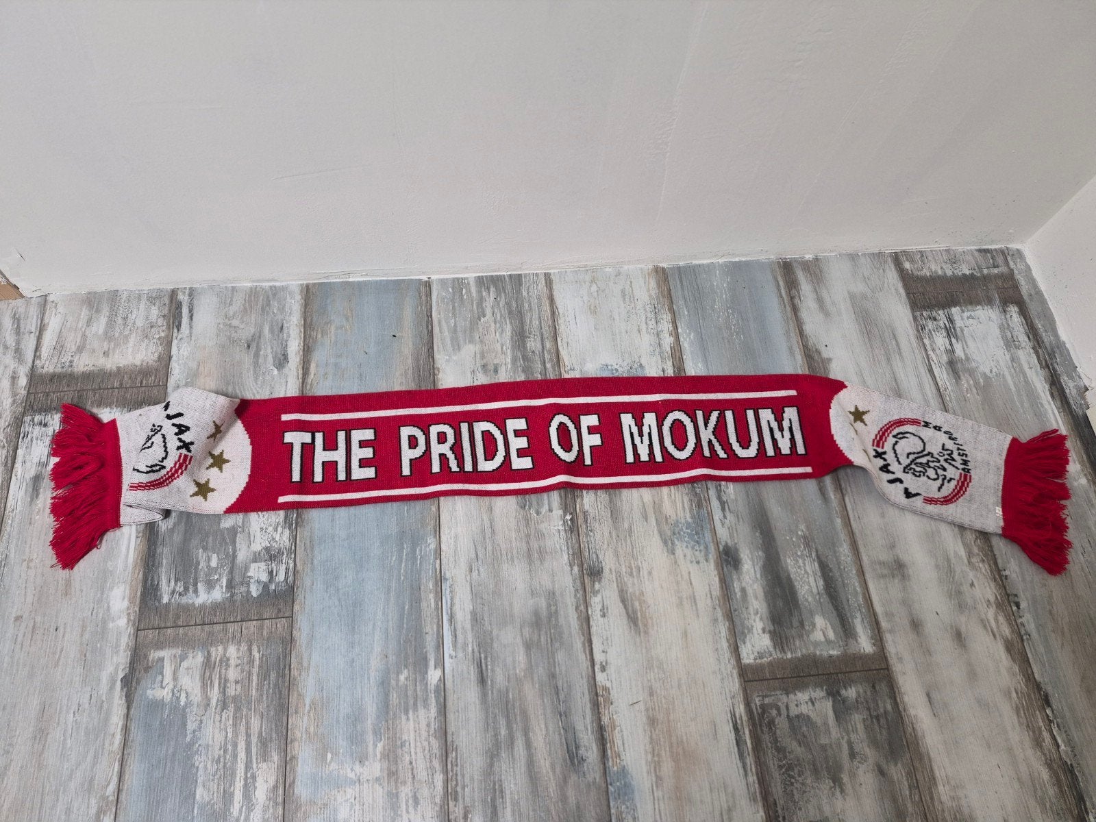 Mooie sjaal van Ajax, Verzamelen, Ophalen of Verzenden, Nieuw, Ajax, Vaantje of Sjaal