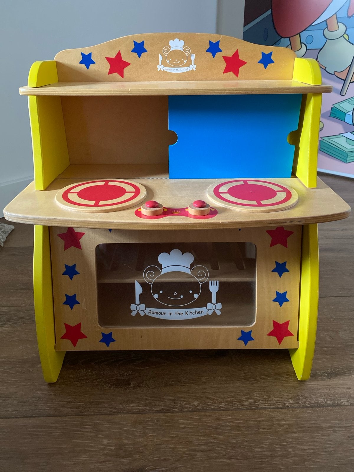 Houten speelkeuken voor kinderen, Kinderen en Baby's, Ophalen, Gebruikt, Hout, Speelkeuken