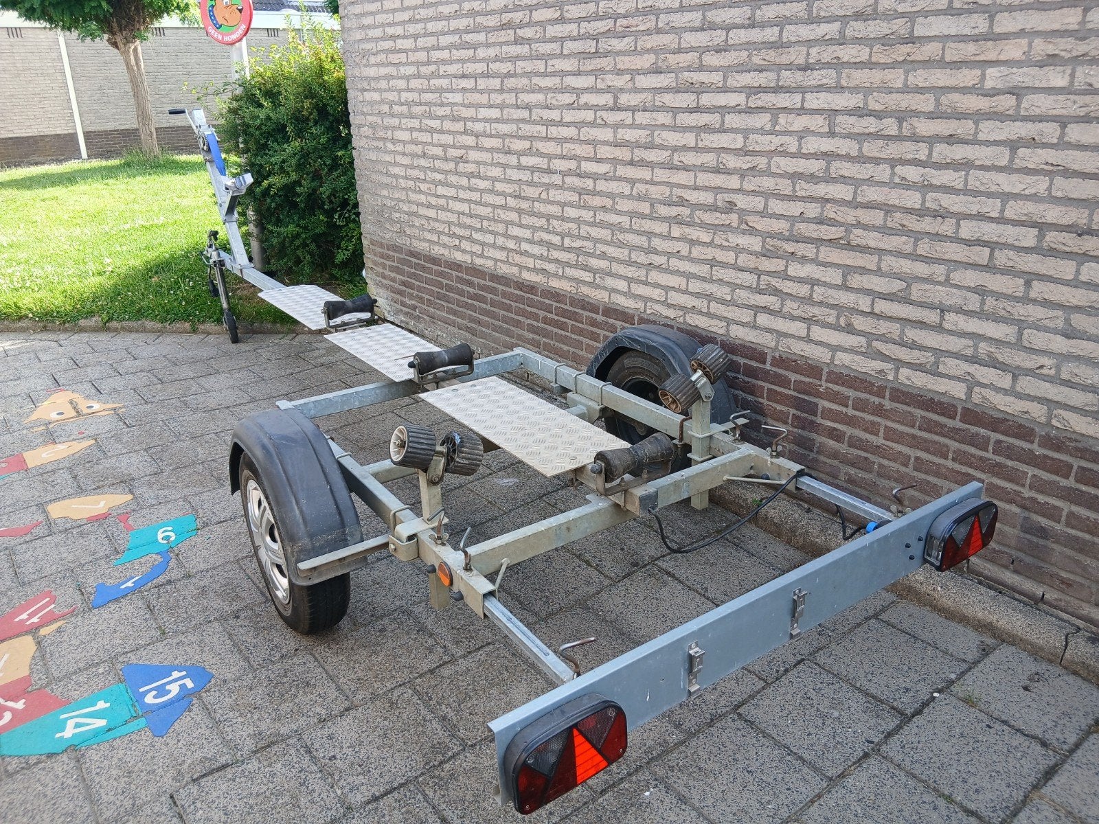 Marlin Boottrailer 4.5m, 450kg laadvermogen, goede staat, Ophalen, Minder dan 1500 kg, Gebruikt, Overige typen