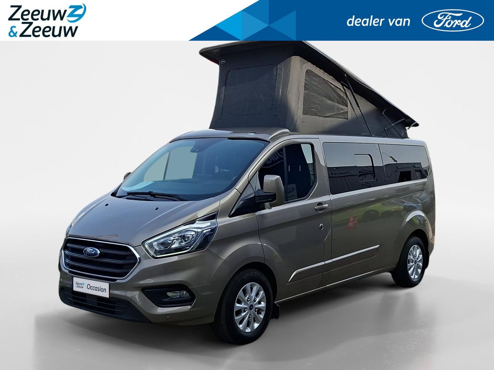 Ford Transit Custom Camper 2.0 TDCI L2H1 Limited | Distribut, Automaat, Buscamper of Camperbus, Startonderbreker, Tot en met 2