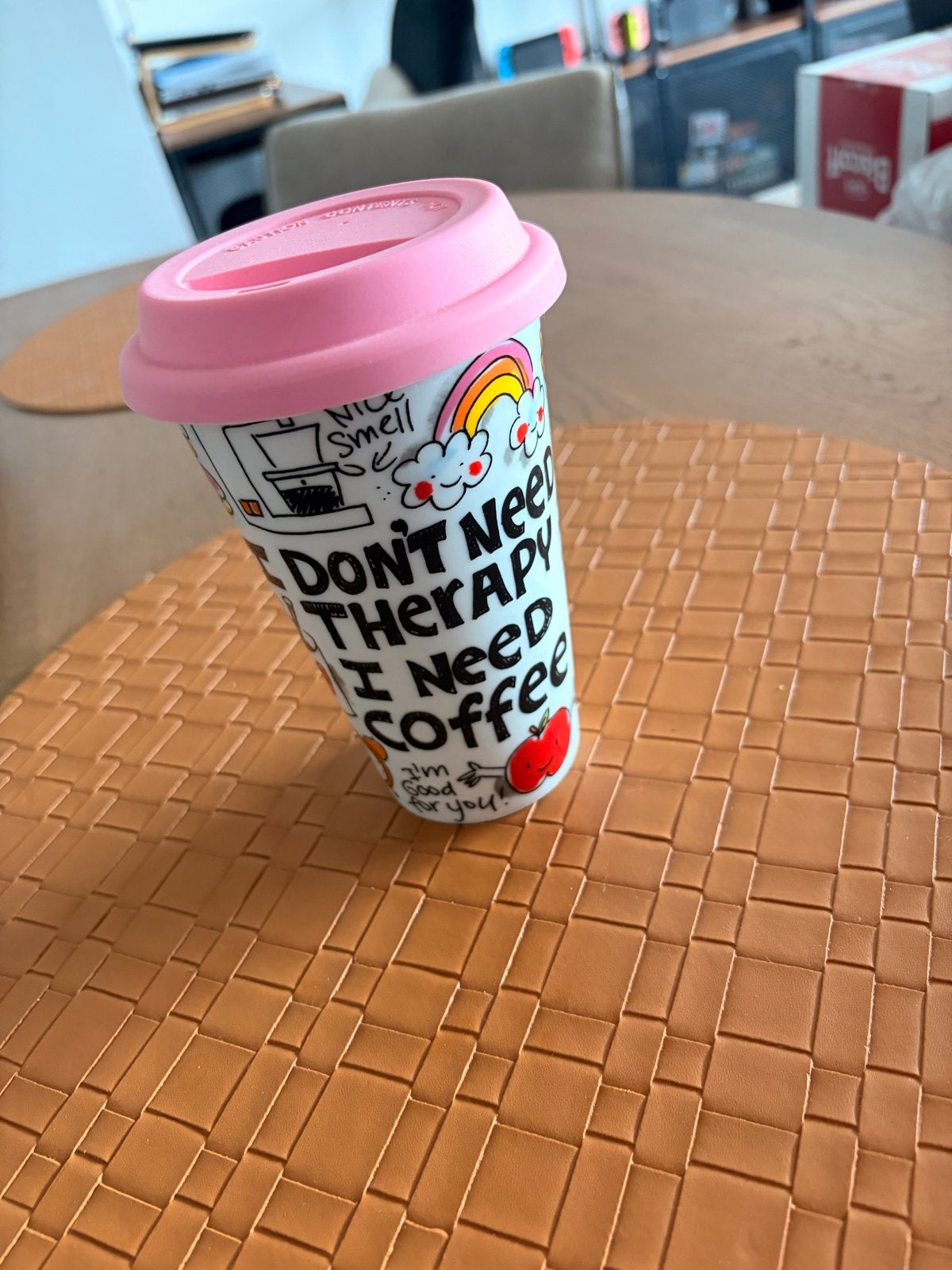 Blond Amsterdam "to go" koffiebeker, Ophalen of Verzenden, Steen/keramiek, Meerkleurig, Overige merken