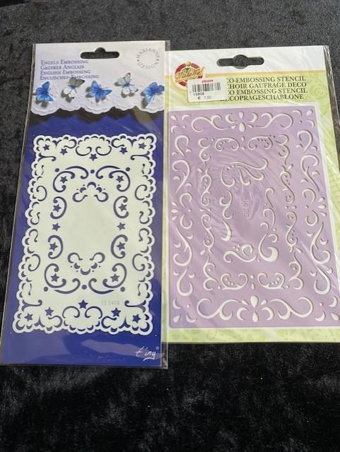 embossing mallen, Hobby en Vrije tijd, Kaarten | Zelf maken, Ophalen of Verzenden, Nieuw, Overige thema's, Pons of Mal