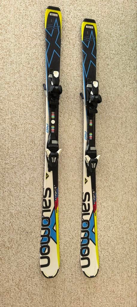 Salomon X-Race Junior ski's 140 cm, Sport en Fitness, Skiën en Langlaufen, Gebruikt, 100 tot 140 cm, Skiën, Ski's