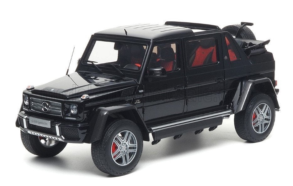 Almost-Real 1:18 Mercedes G650 Landaulet Maybach 2017 Black, Ophalen of Verzenden, Nieuw, Auto, Overige merken