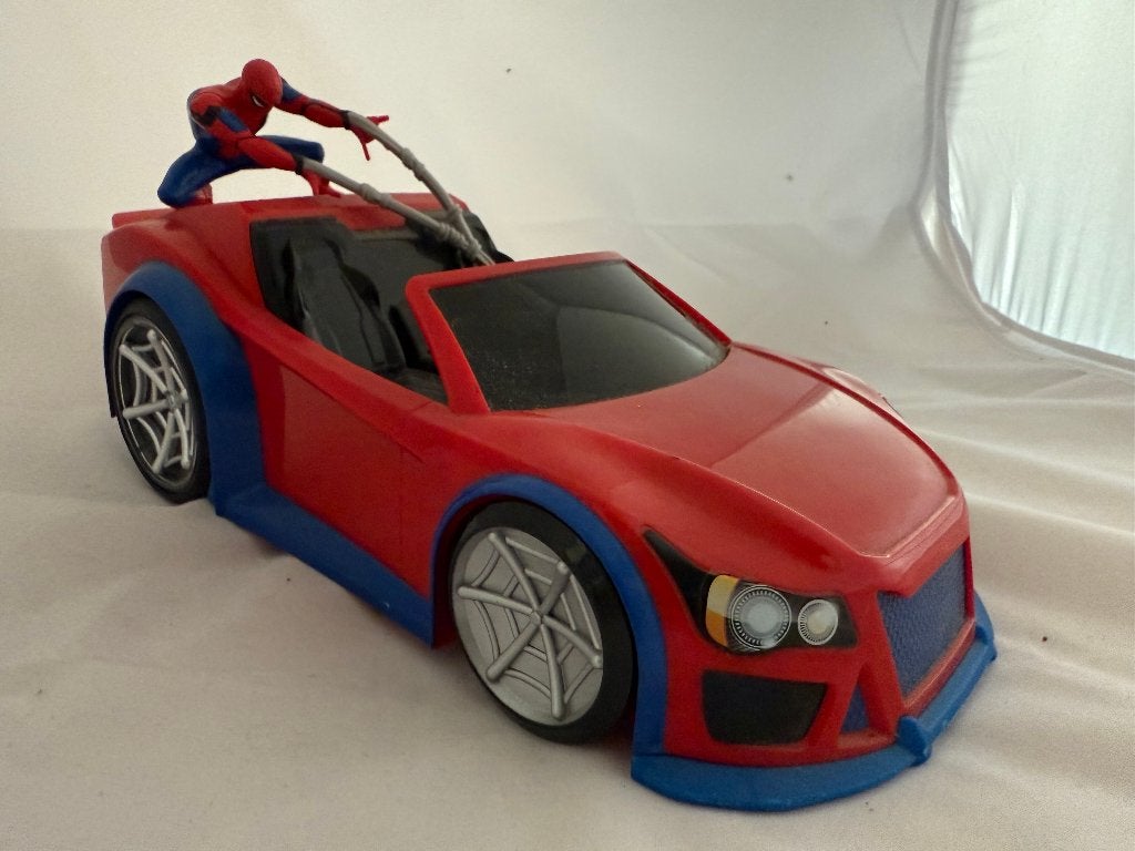 Spider-man Homecoming Web Wheelie RC Car, Ophalen of Verzenden, Zo goed als nieuw, Auto onroad