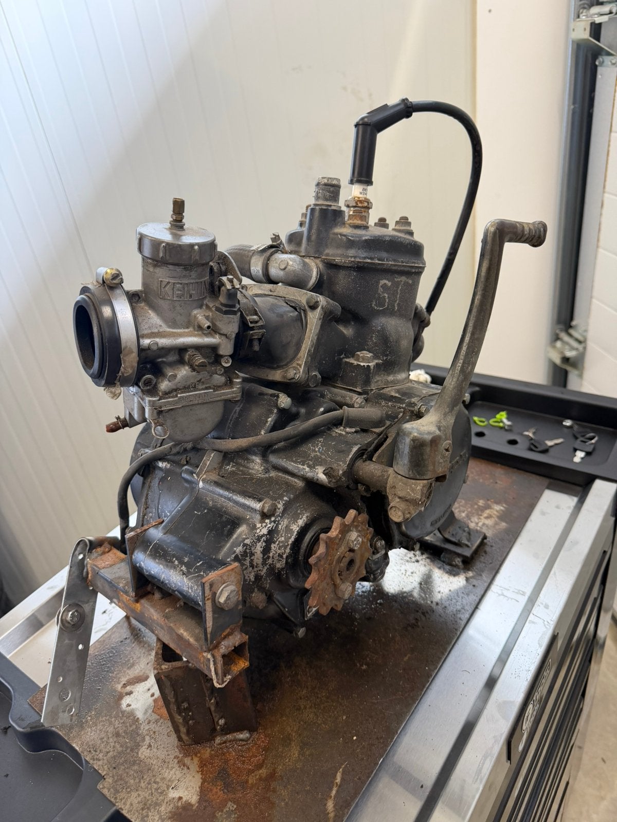 Honda 125 cc blok, Ophalen, Honda