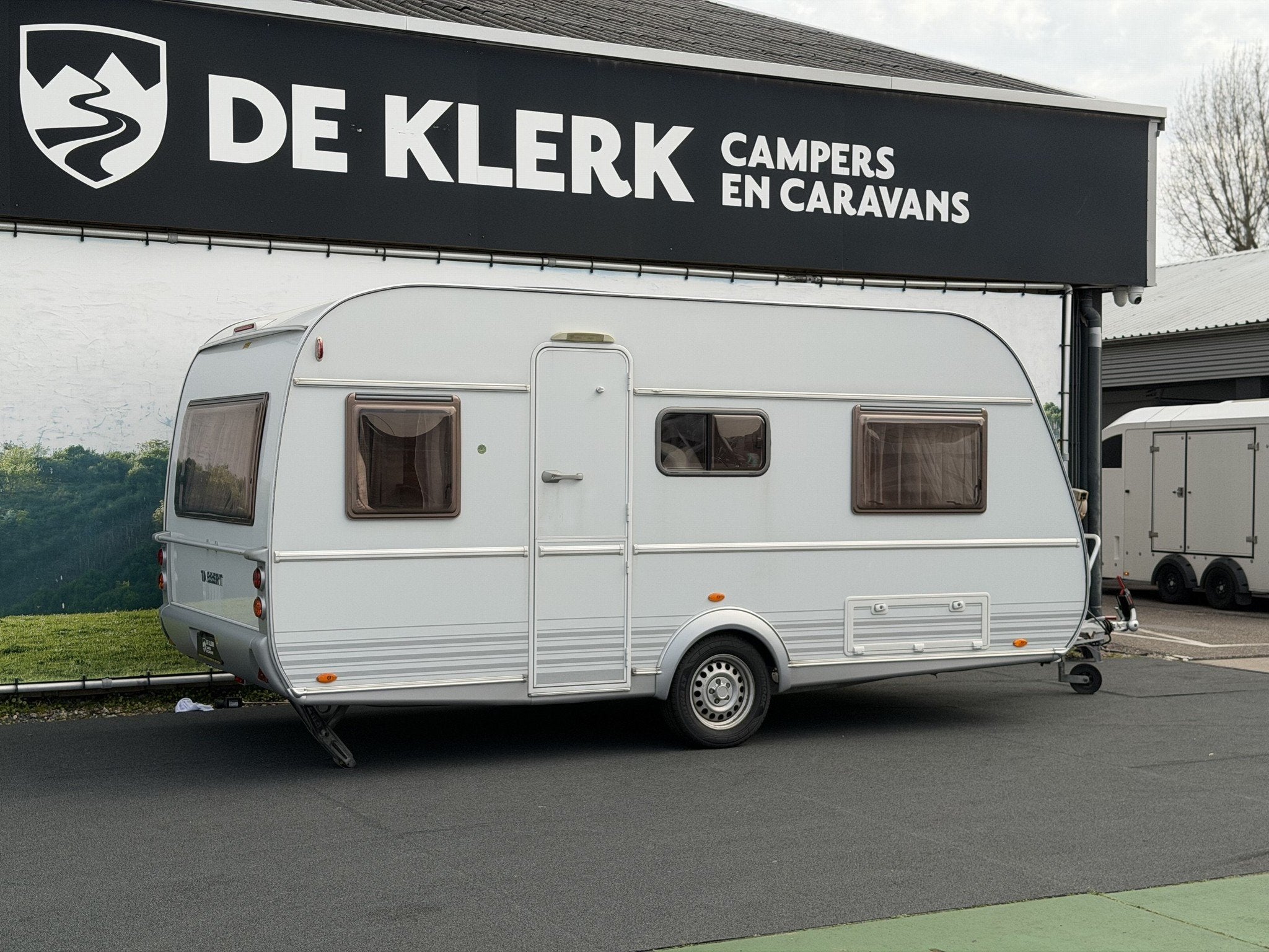 Tabbert DA VINCI 450 TD (bj 2005), Caravans en Kamperen, Tabbert, Bedrijf, Schokbreker, Info@deklerkcaravans.nl