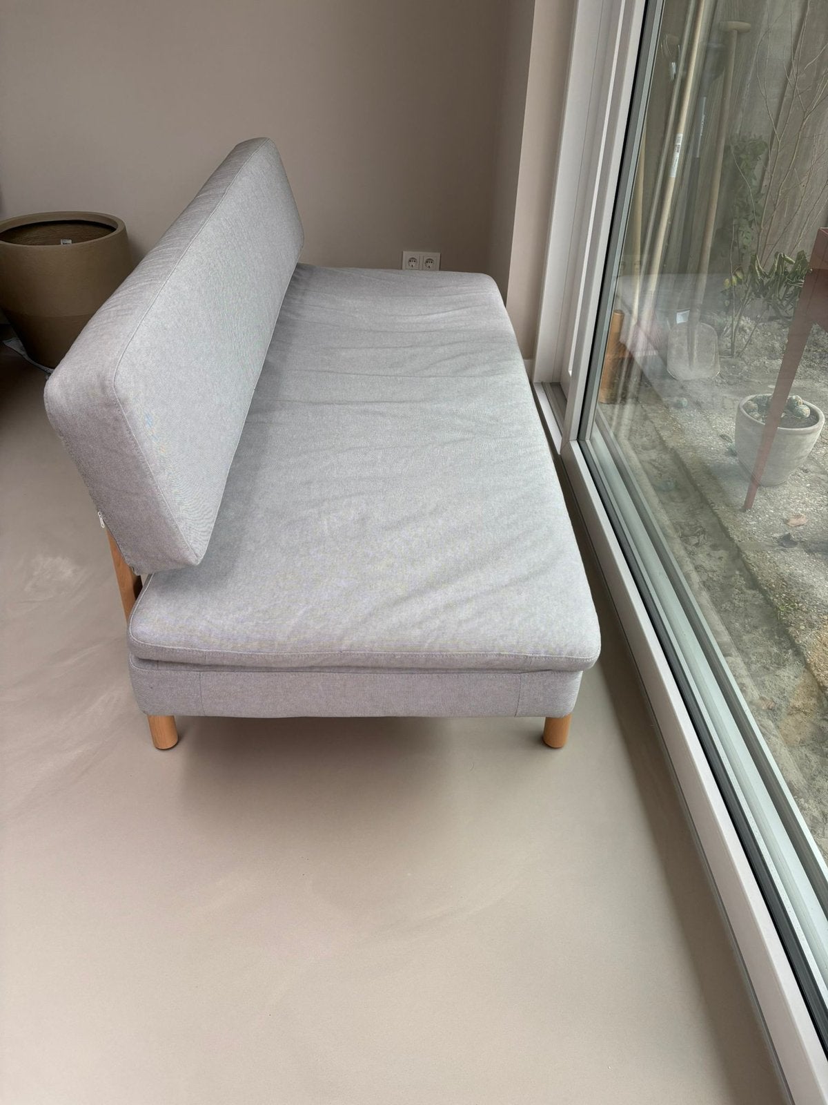 Slaapbank eenpersoons YPPERLIG - HAY x IKEA, Ophalen, Zo goed als nieuw, Eenpersoons, 90 cm
