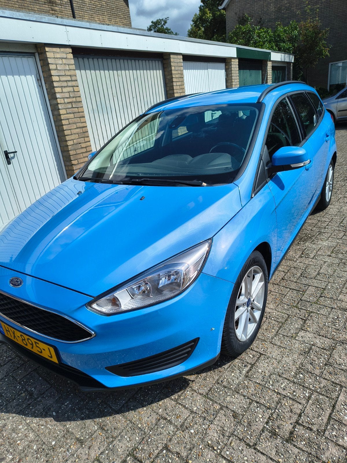 Ford Focus Wagon 1.0 EcoBoost 100 pk | 2016 | 2e eigenaar |, Auto's, Blauw, 100 pk, Origineel Nederlands, Handgeschakeld