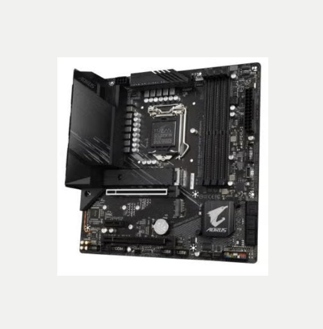 Gigabyte B560M AORUS ELITE Micro ATX met LGA 1200, Ophalen of Verzenden, Gebruikt, DDR4