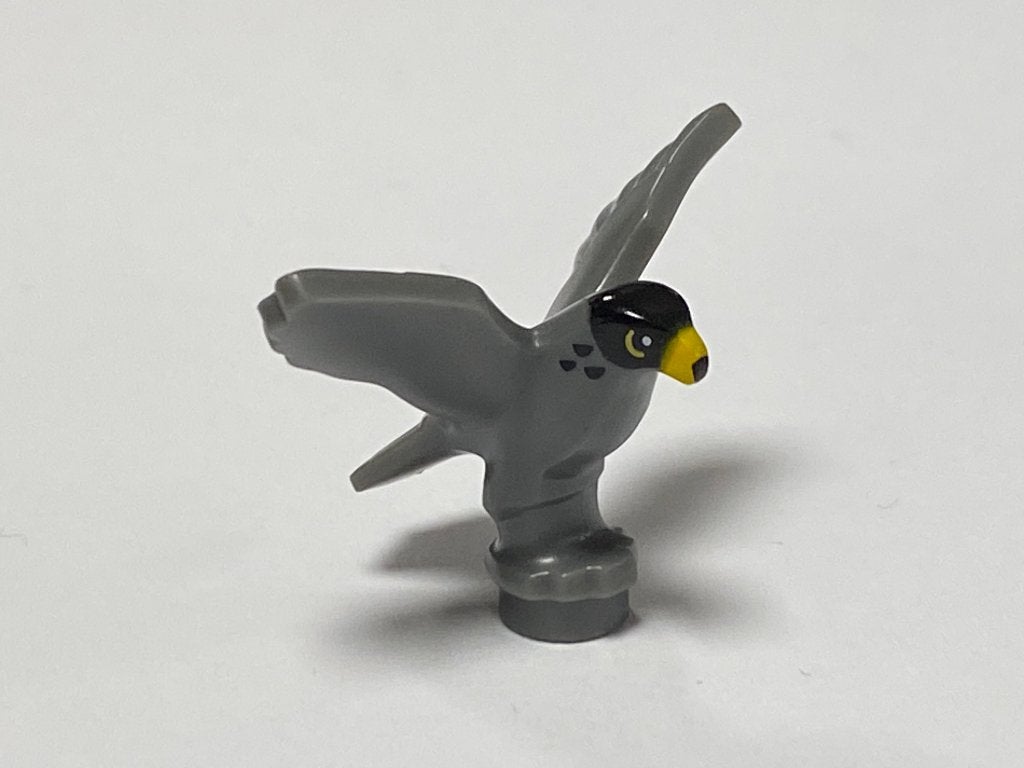 Lego Nieuwe donker grijze Valk / Falcon