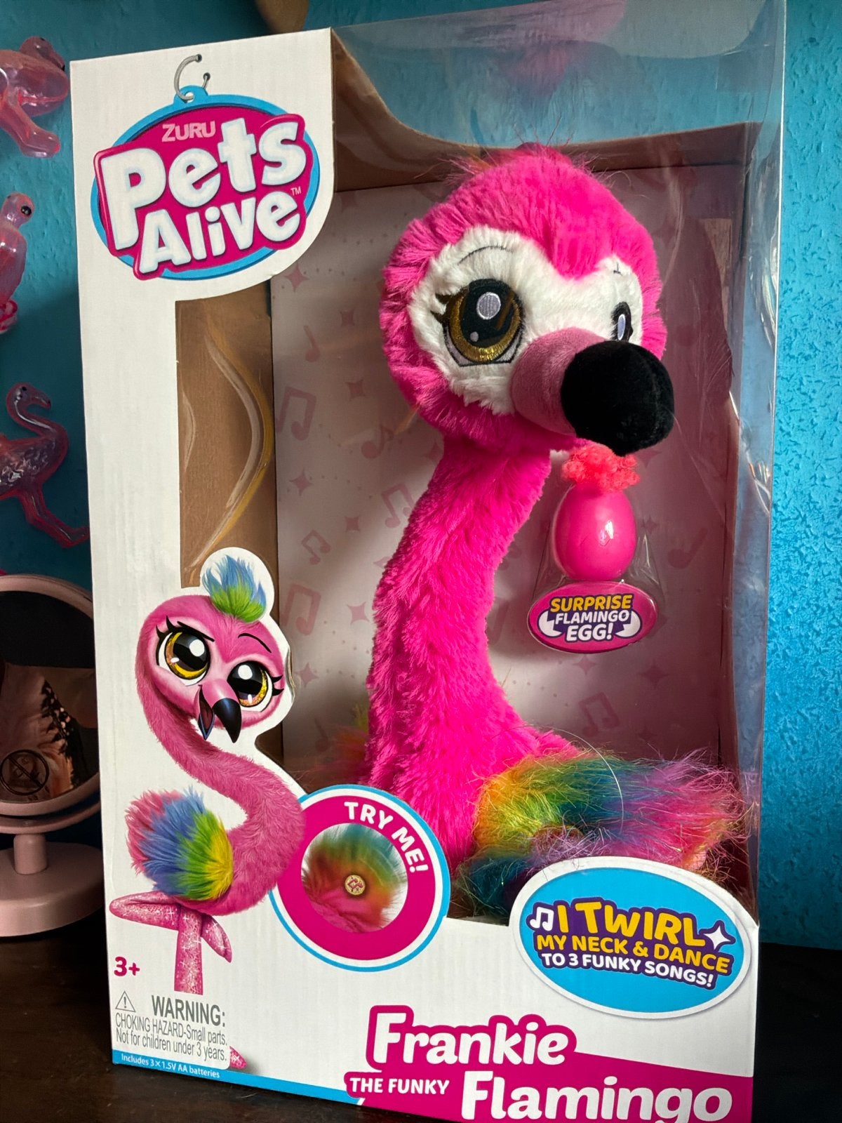Zuru Pets Alive Frankie the Funky Flamingo, Ophalen of Verzenden, Nieuw, Jongen of Meisje