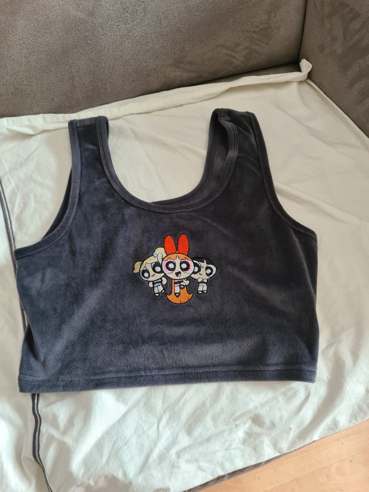 Powerpuff Girls Croptop - Maat M - Zo goed als nieuw, Ophalen of Verzenden, Zo goed als nieuw