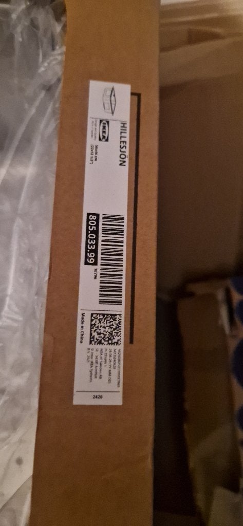 IKEA HILLESJÖN inbouwspoelbak RVS 56x46 cm - nieuw in doos, Ophalen, Nieuw
