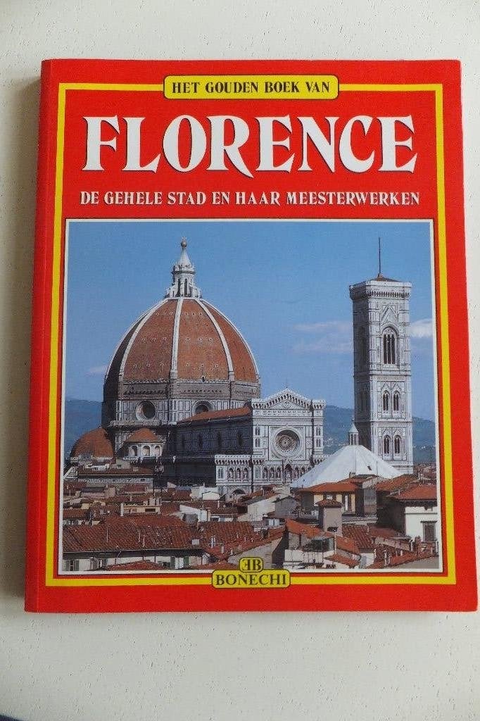 Italië Florence boek bezienswaardigheden kerk gebouw cultuur, Overige merken, Europa, Ophalen of Verzenden, Zo goed als nieuw