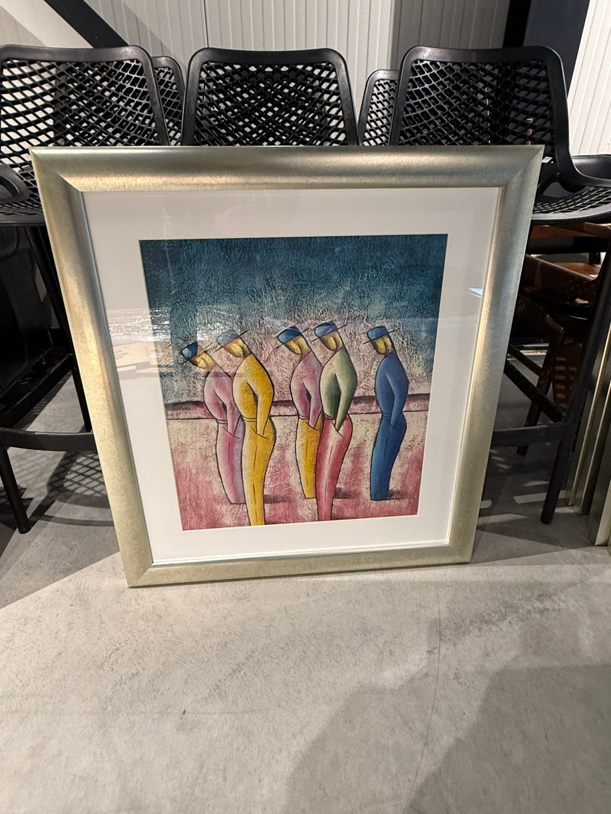 Schilderij, Ophalen