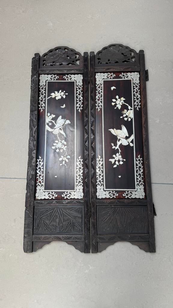 Chinese panelen, Antiek en Kunst, Curiosa en Brocante, Ophalen
